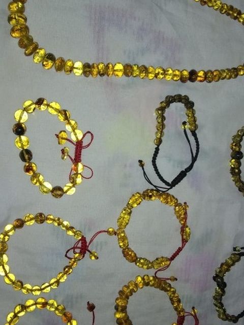 Amber Bracelets And Necklaces