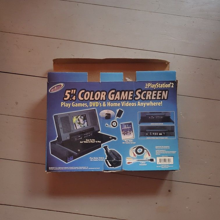 Classic Intec 5.4" PS2 game Screen.