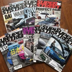 SUPER STREET Magazine Lot (36 Issues)