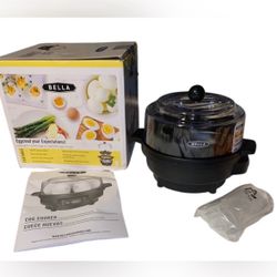 Bella Egg Cooker 360 Watt Heating System Detachable 7 Eggs Capacity NEW