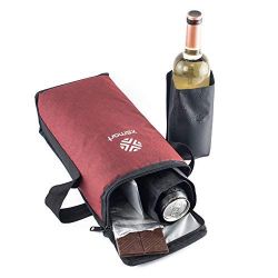 2 Slim Cooler Bag XSmart With Two Multifunction Ice Liquid
