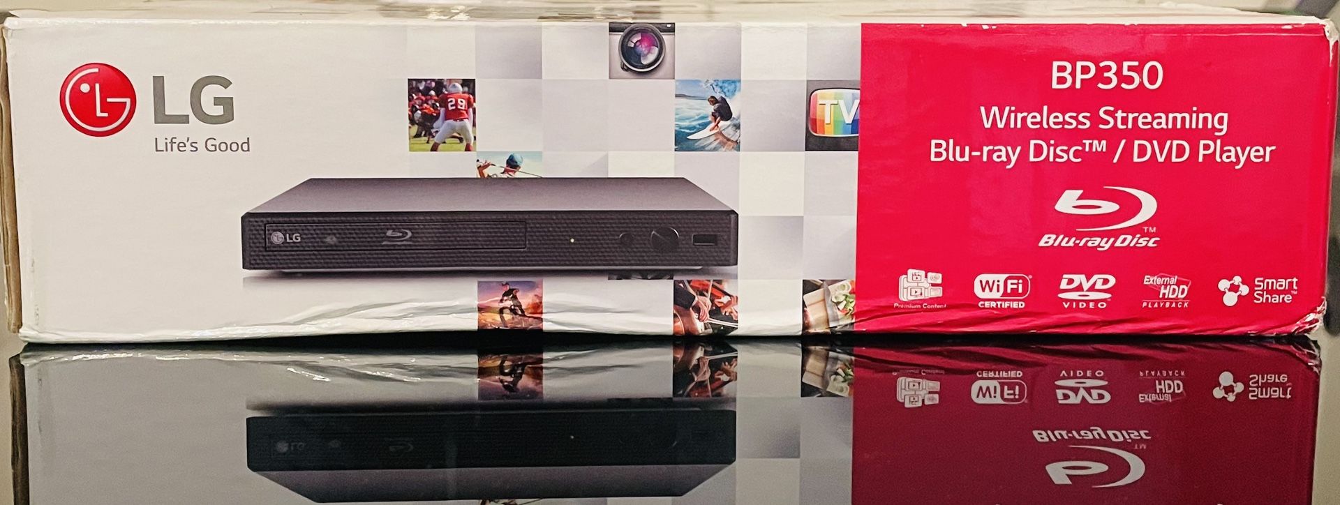 Wireless Streaming Blu-ray Disc. DVD Player