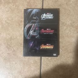 Avengers 3 Movie Collection DVD Region 2 