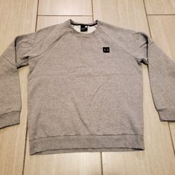 UNDER ARMOUR Training Rival Fleece Crew Sweatshirt Men's Size Medium