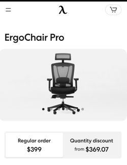 Autonomous ErgoChair Pro