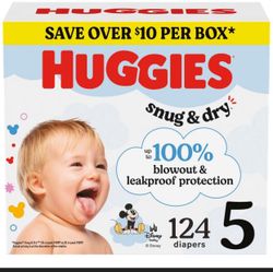 HUGGIES SIZE 5….. $40