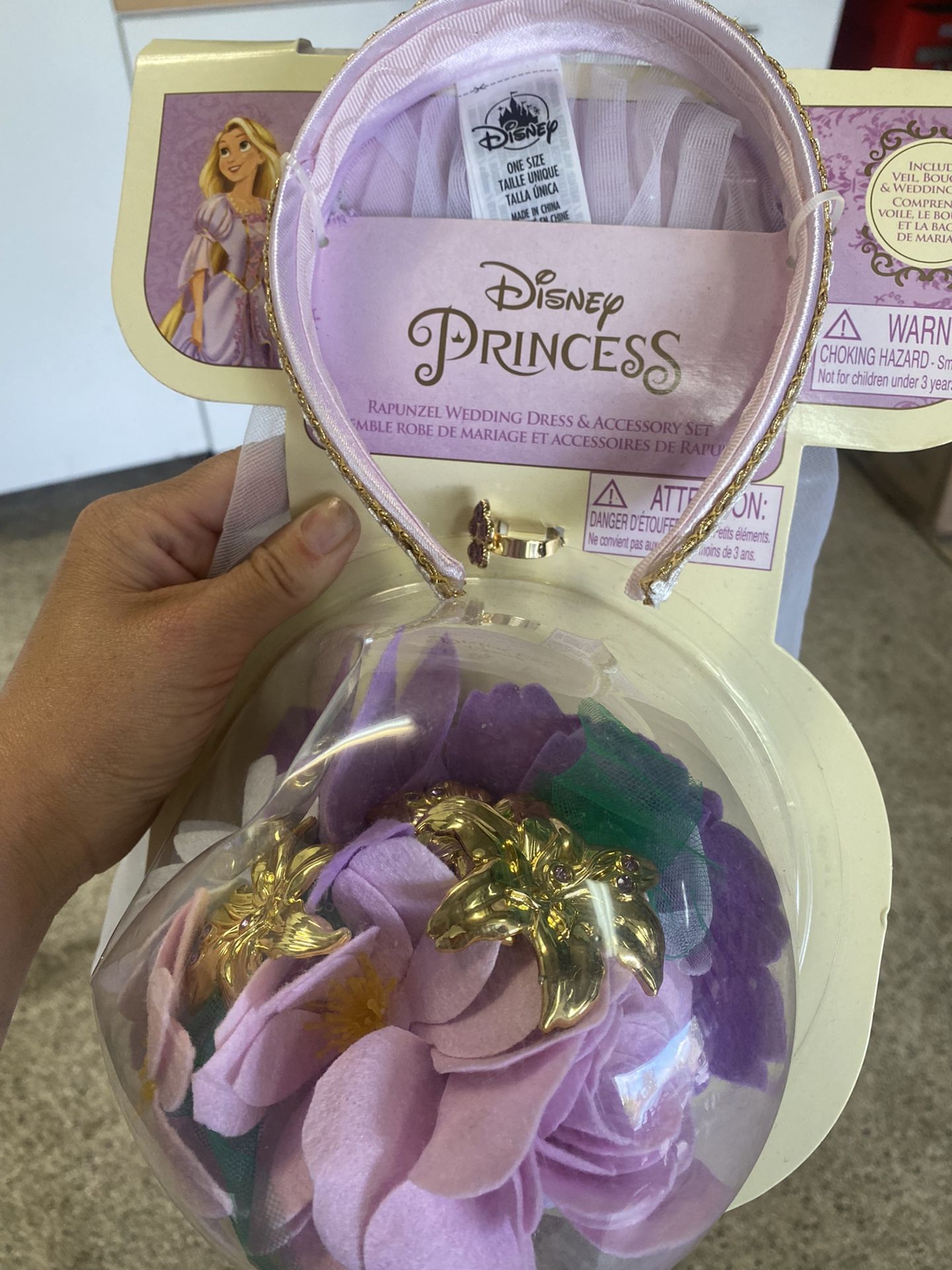 Disney Princess Rapunzel Wedding Accessory Kit