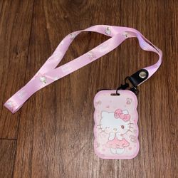 cute hello kitty lanyard