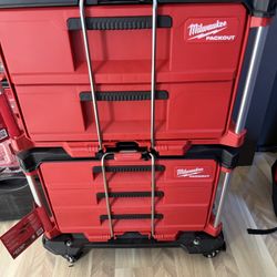 Milwaukee Packout 2x And 3x Drawers On Custom Platform 