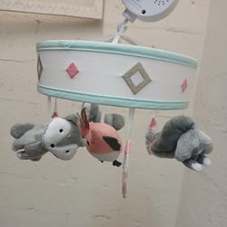 Lambs & Ivy Crib Mobile Wild Forest Animals