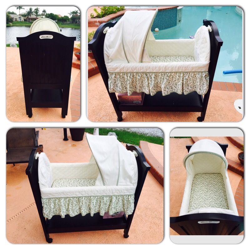 Eddie Bauer Rolling Rocker Bassinet/Crib