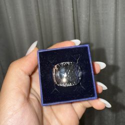 Swarovski Nirvana crystal ring 55MM Good Conditions 