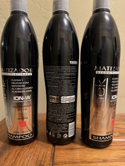 Shampoo Le Black, Matizador Negro/platinado