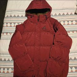 Jordan Mens Hooded Puffer Jacket Size XXL $90