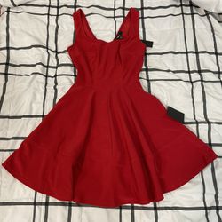 lulus - new red dress