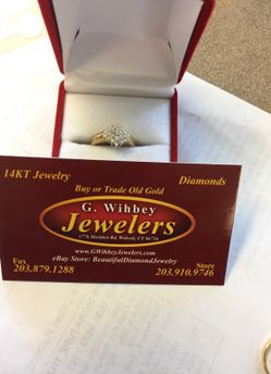 10 Kt gold & diamonds