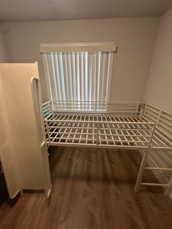 Kids Twin bedframe with Slide