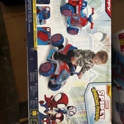Huffy Spidey and His Amazing Friends Battery Ride-On Quad - 6V - 