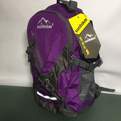 Sunhiker Daypack, Backpack. Lightweight In Purple.. Walking, Hiking And Cycling