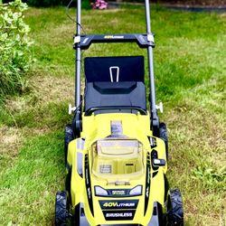RYOBI 40V 20” Cordless Mower (mower only)