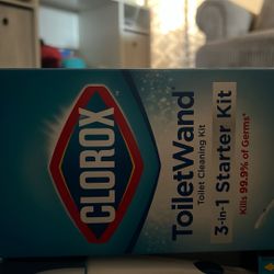 Clorox Toilet Wand 3in Wand Starter Kit 