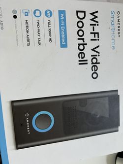 Doorbell Wireless $40