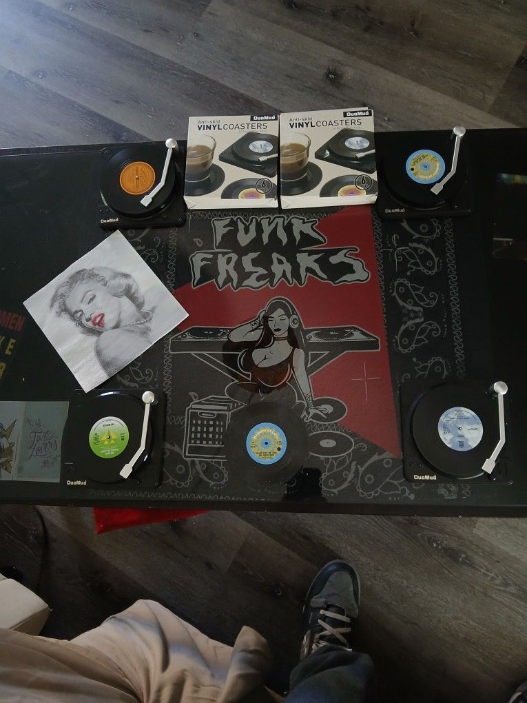 Record Coffee Coasters