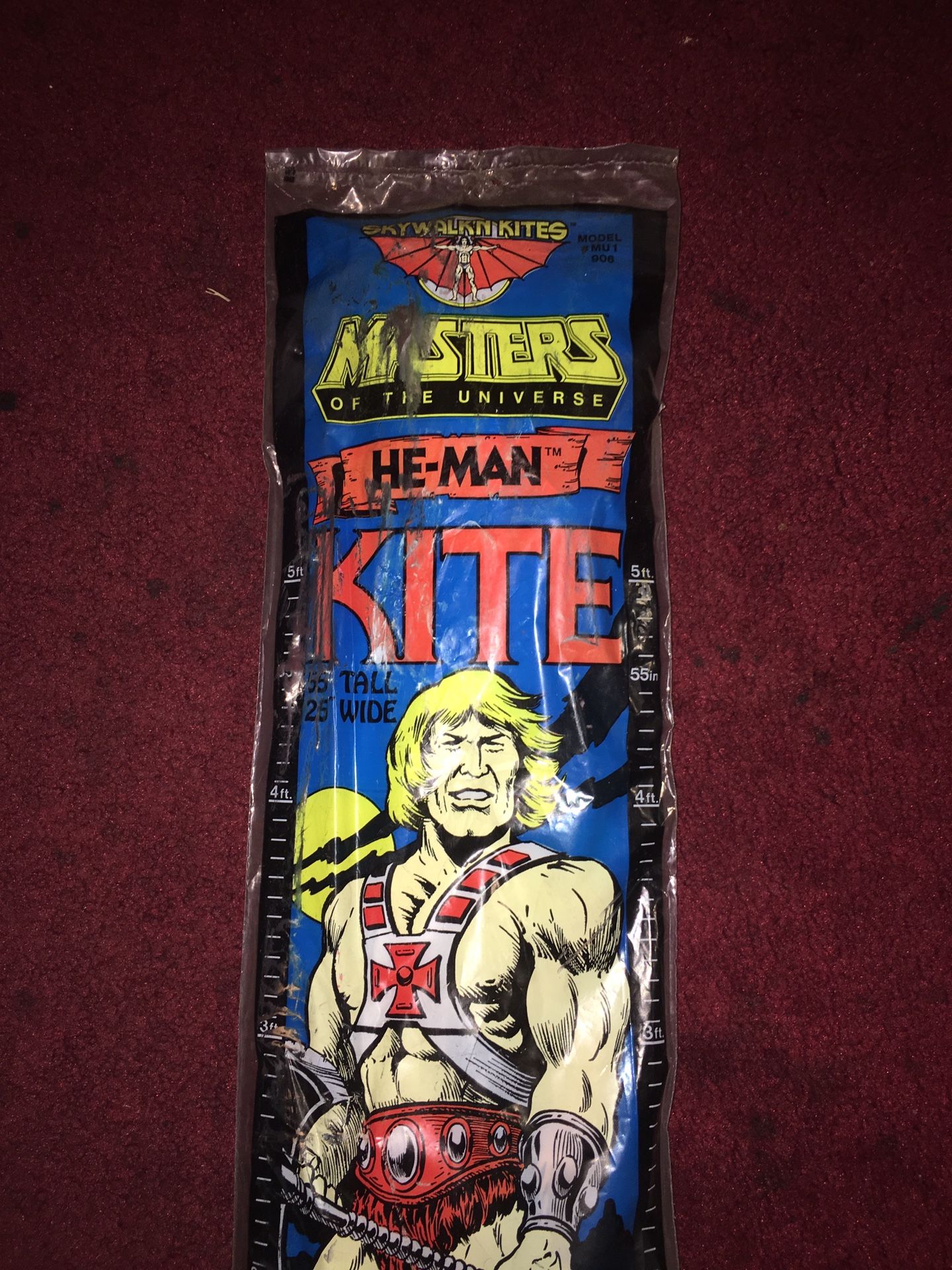 Vintage Masters of the universe He-Man Kite...(Sealed in Original Packaging )