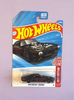 Hot wheels Red Edition 1970 Pontiac Firebird