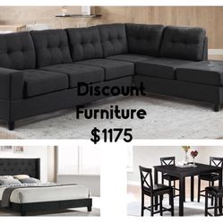 NEW 3 ROOM PACKAGE DEALS - BED MATTRESS DINING ROOM SECTIONAL SOFA AND MORE 