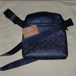 Coach Shoulder Bag (Dark Brown)