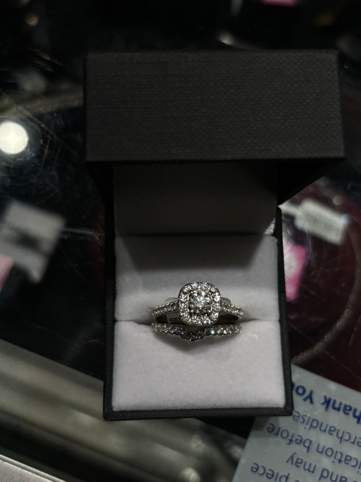 BEAUTIFUL ENGAGEMENT SET 14K GOLD