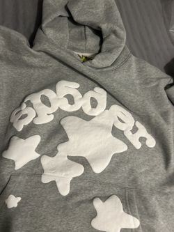 Grey Spider Hoodie