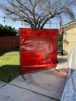 Tillman Welding Curtain 6x6 With Frame