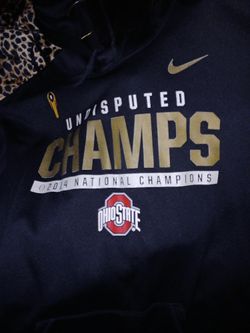 Nike Ohio State Championship Hoodie Extra Extra Large