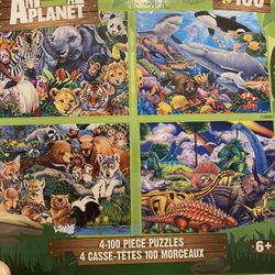4 Animal Planet Puzzles