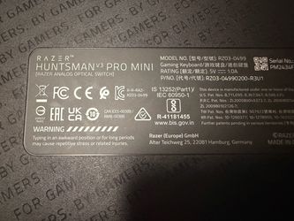 Razer Huntsman V3 Keyboard