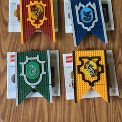 Lego Harry Potter House Banners