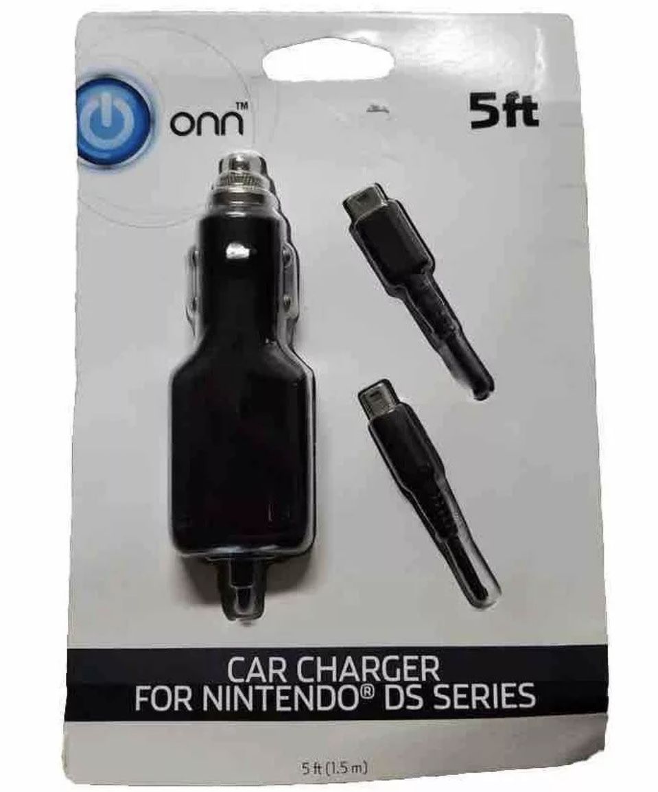 ONN 5Ft Car Charger For Nintendo DS Series BRAND NEW IN PACKAGE!