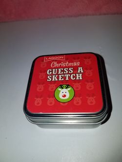 Christmas guess a sketch game