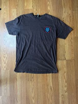 Boys Large Vintage Screaming Hand Santa Cruz T-Shirt