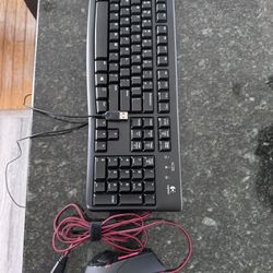 Wired Keyboard + Wired Mouse