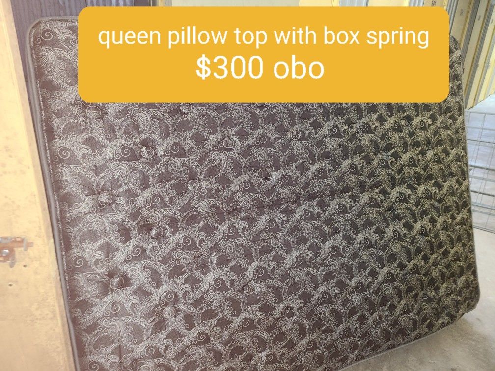 Queen Matress And Box Spring