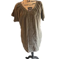 Free People Linen Mini Dress