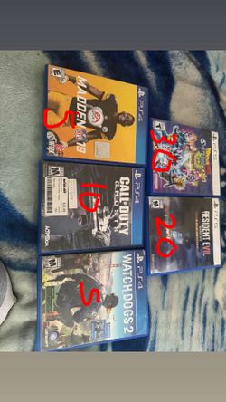 Ps5 games and ps4 games