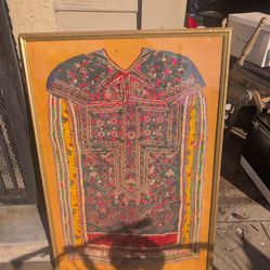 $40 Framed Traditional Sindhi Dress