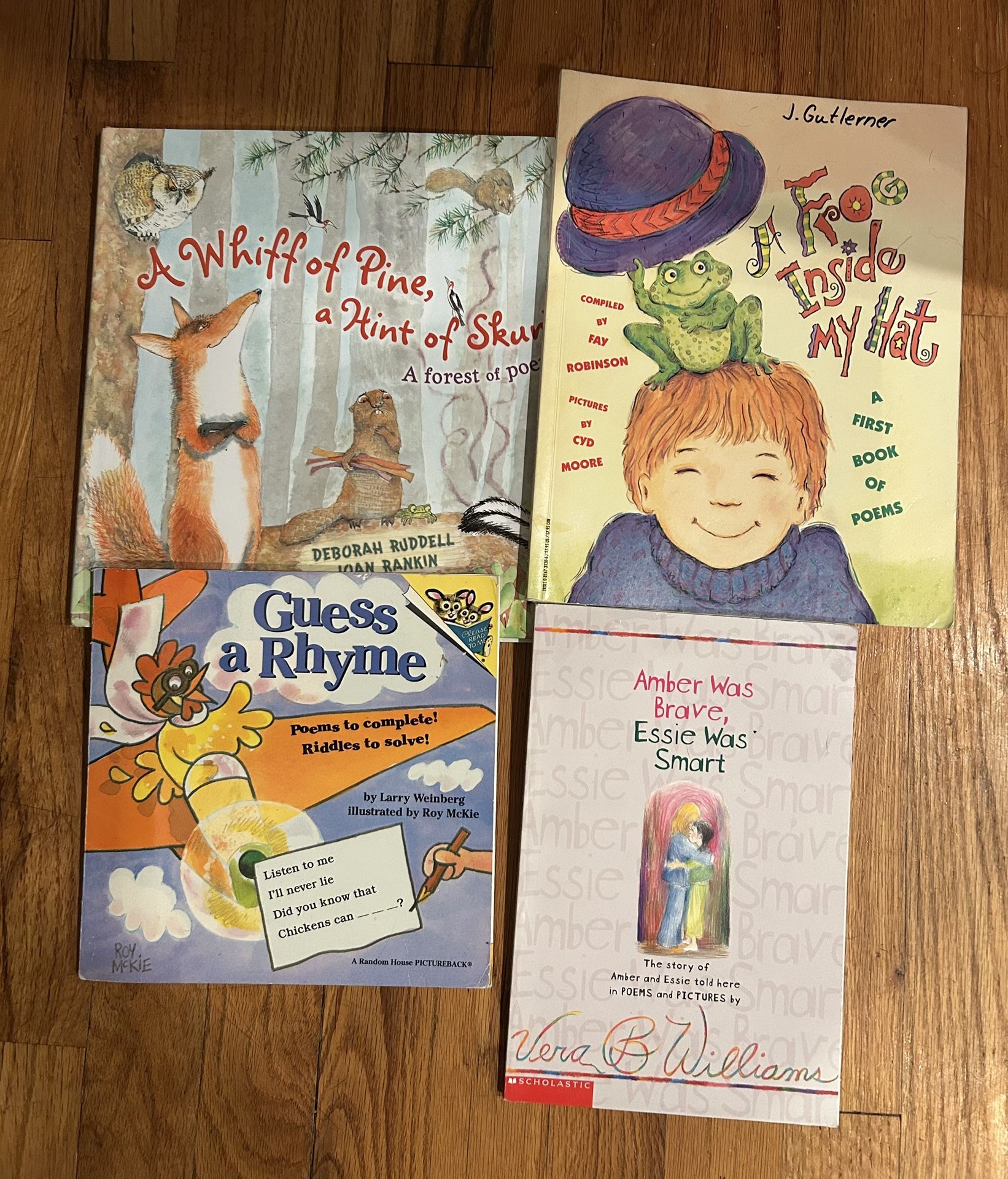Children's poetry and riddles books bundle