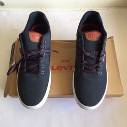 Levi’s Men’s Miles Navy/Burgundy Shoes Size 10.5