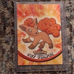 Pokemon 1999 topps #37 vulpix