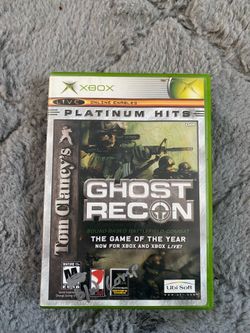 Tom Clancy's Ghost Recon Xbox Platinum Hits